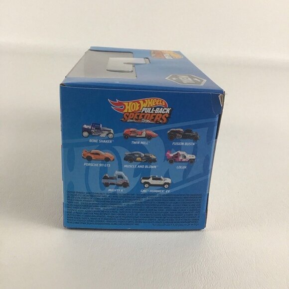 Hot Wheels Pull Back Speeders Bone Shaker Die Cast 1:43 Vehicle New Mattel - Picture 3 of 6
